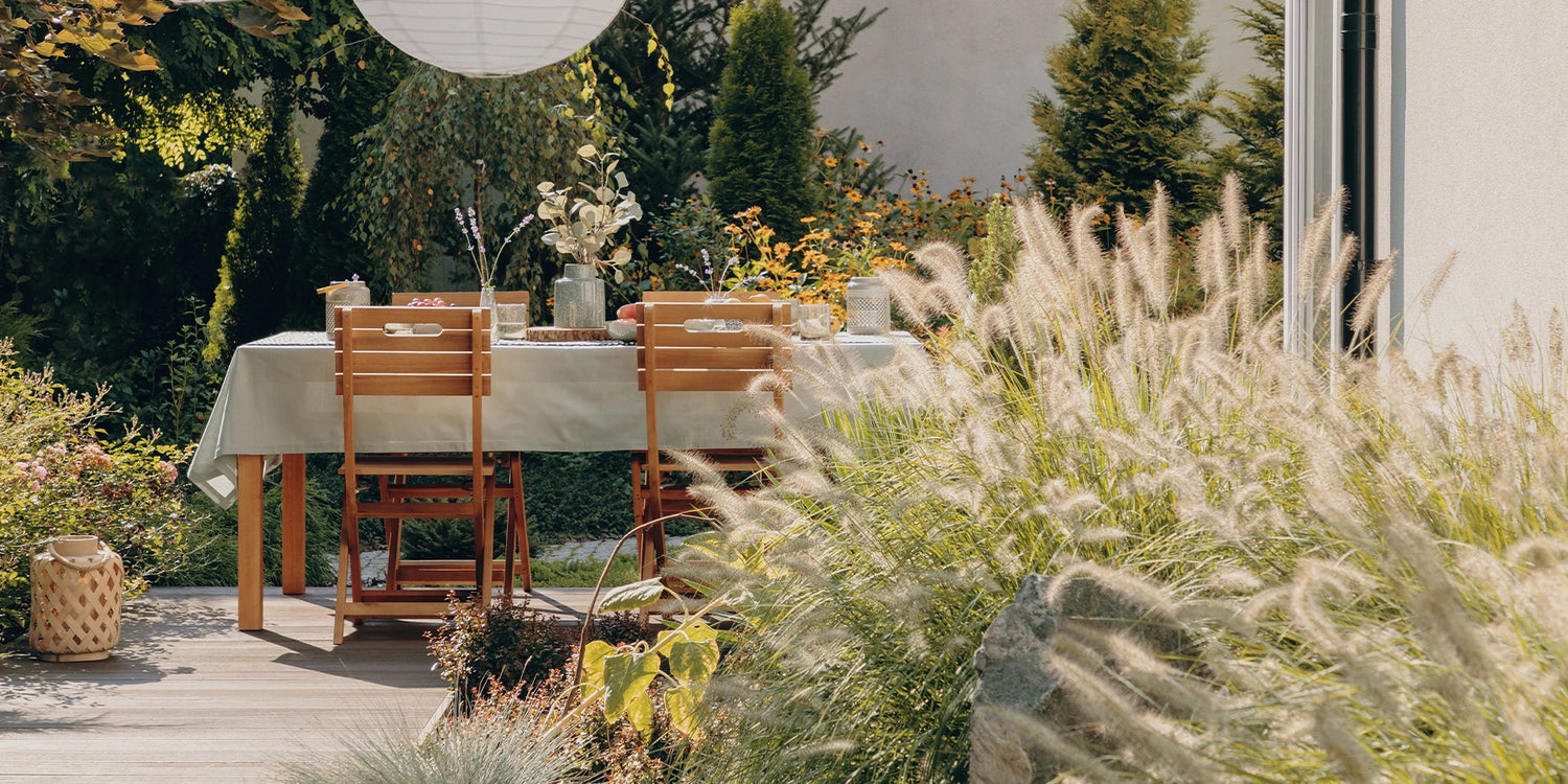 Ein Garten im Bohemian-Stil biz zu 20%