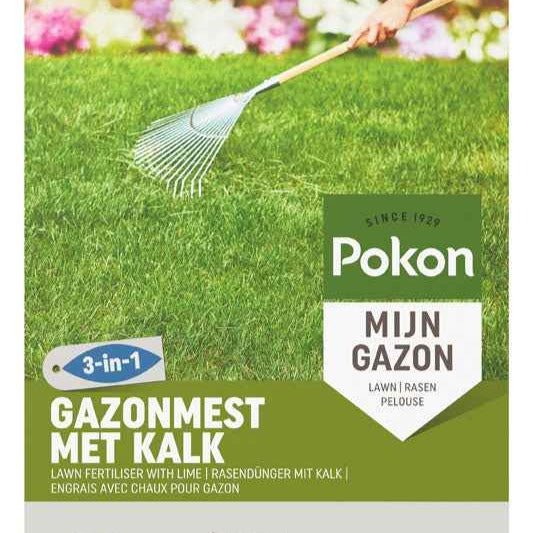 Pokon Bio Rasendünger mit Kalk