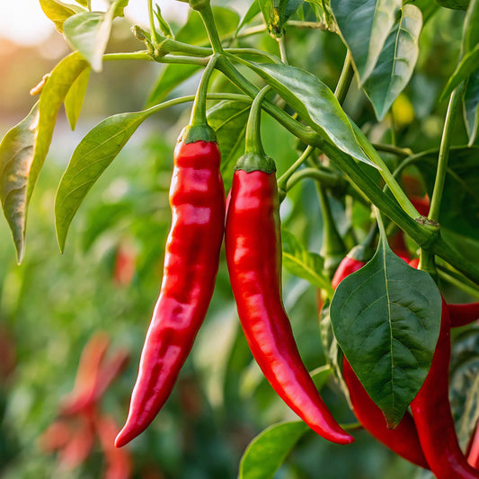 Chili ‘Westlandse Lange Rode’ Bio - Bakker