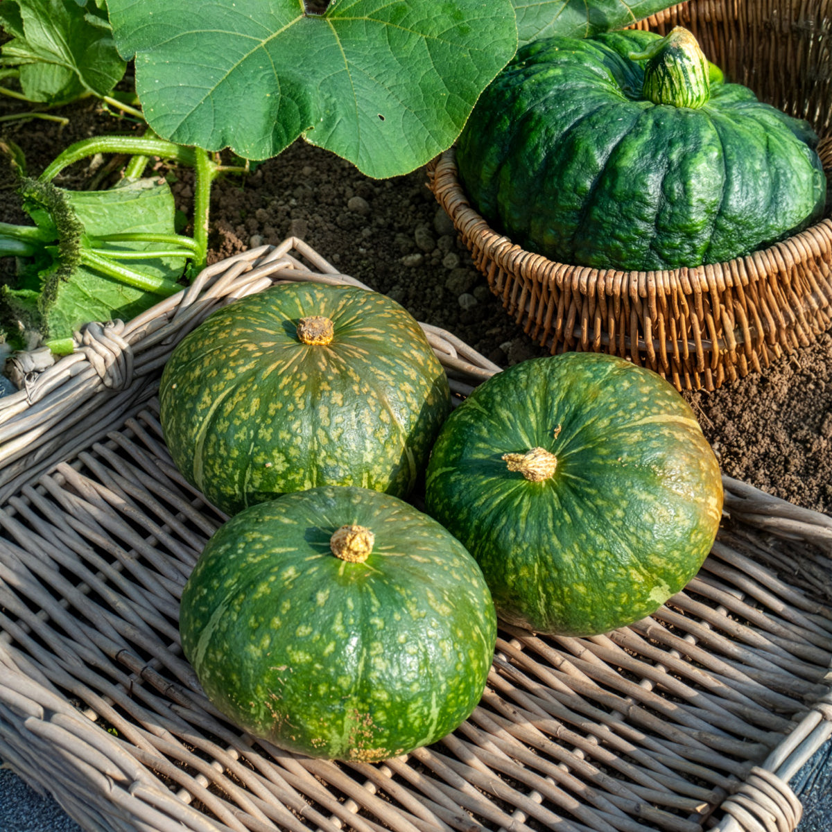 Kürbis Delica Moretti - Cucurbita delicata Delica Moretti - Bakker