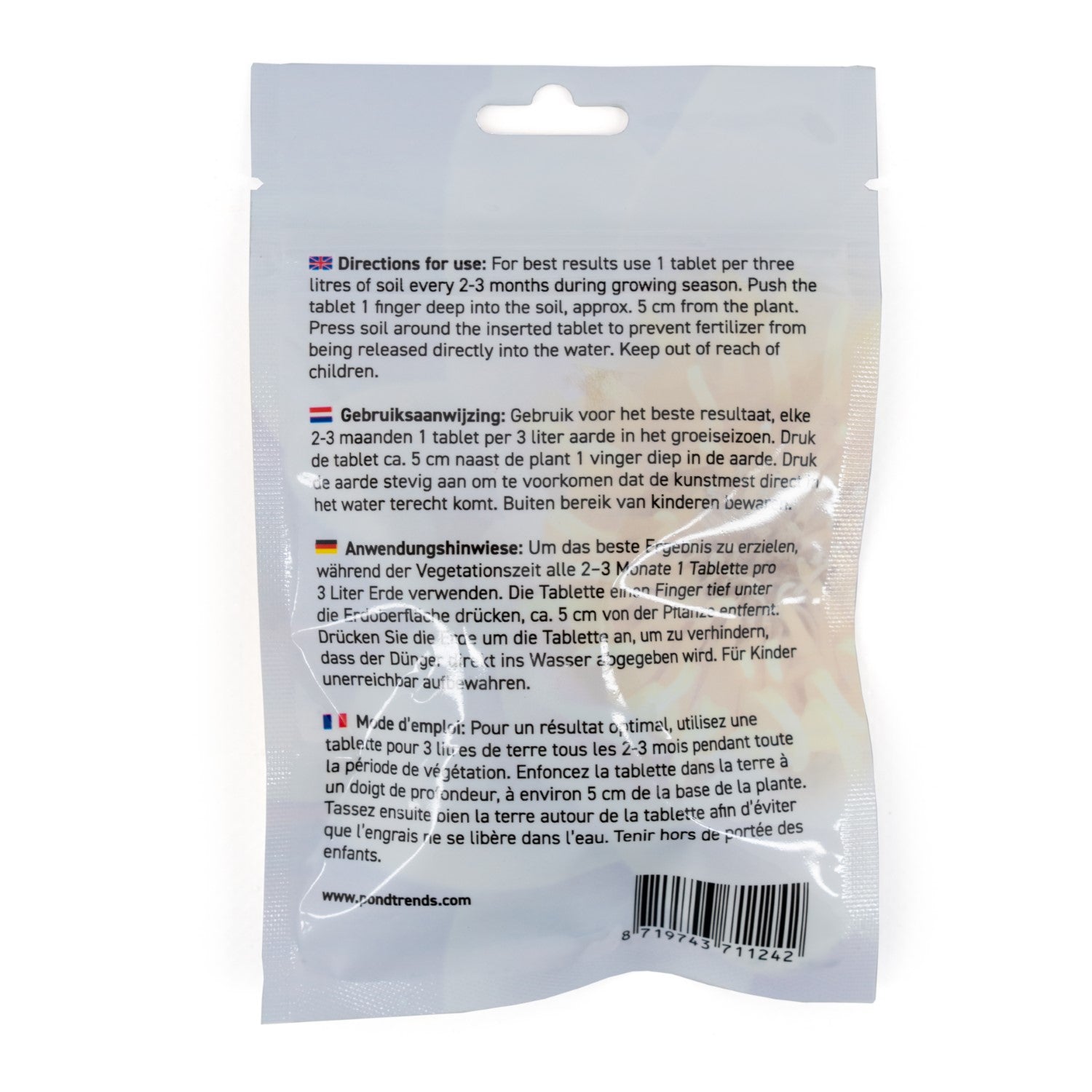 ahrungsmittel für Wasserpflanzen -  - Bakker