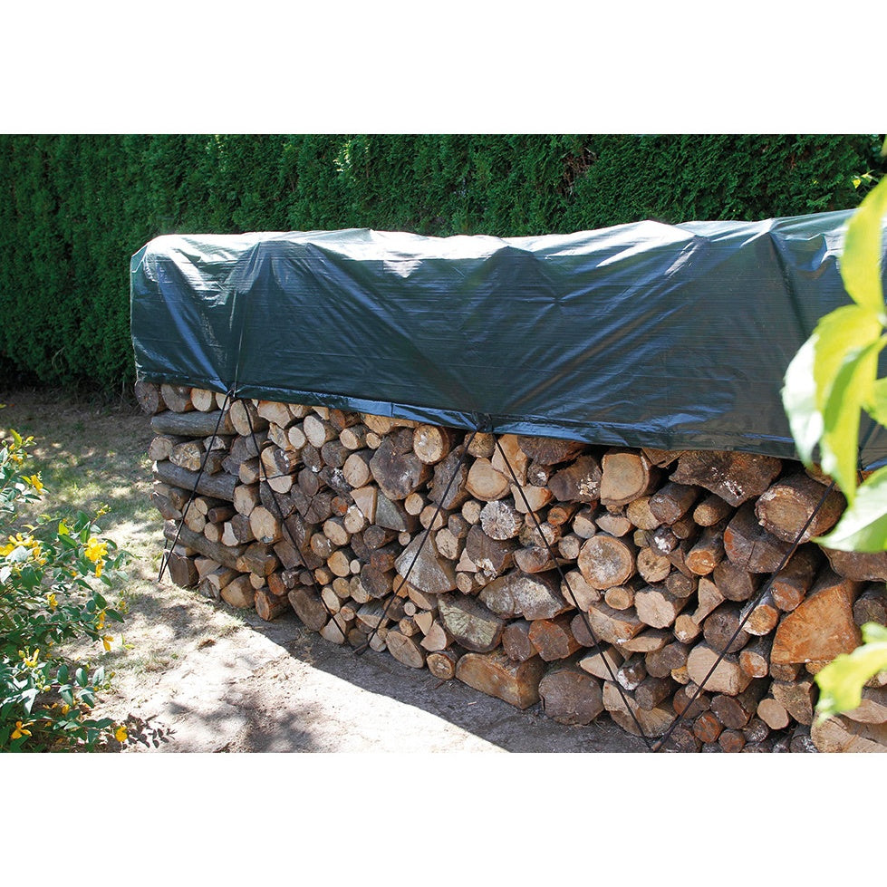 Extra starke Holz-Schutzplane - - Bakker