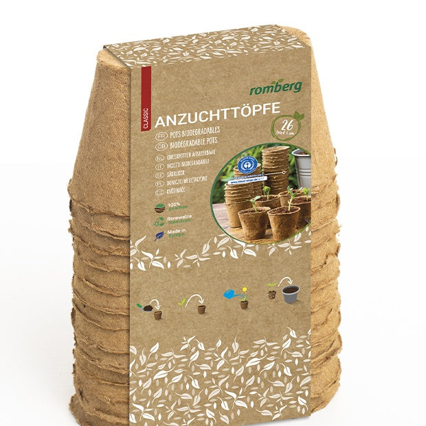 Anzuchttöpfe (biologisch abbaubar) - - Bakker