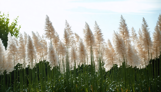 Optimale Bewässerung des Pampasgrases