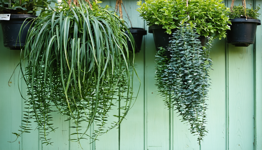 Schaffen Sie einen grünen Wasserfall in Ihrem Zuhause, ohne Platz zu beanspruchen.