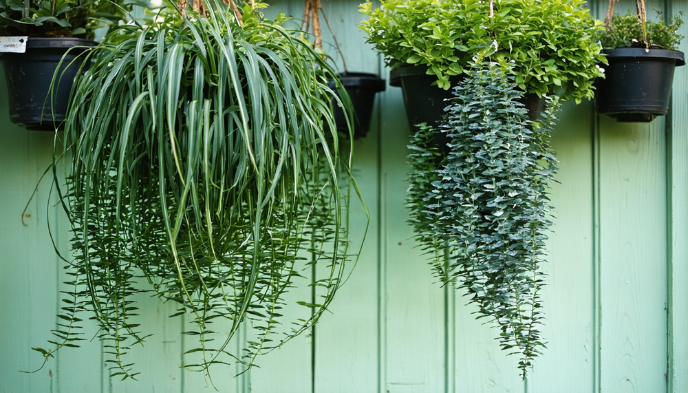 Schaffen Sie einen grünen Wasserfall in Ihrem Zuhause, ohne Platz zu beanspruchen.