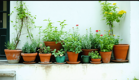 Schaffen Sie im Handumdrehen mediterranes Flair auf Ihrer Terrasse.