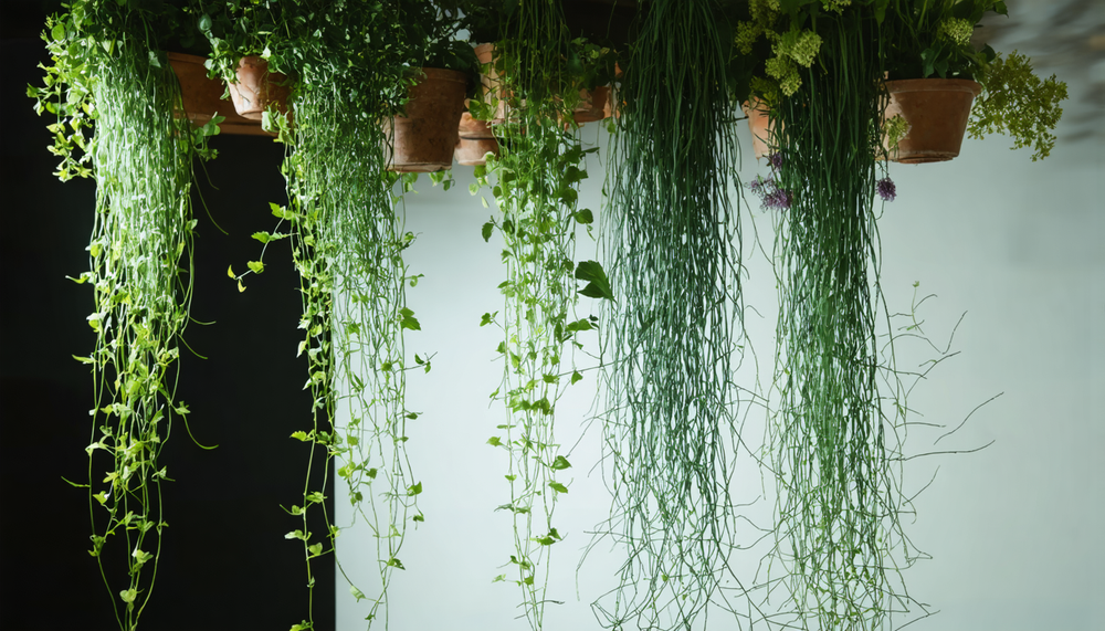 Wie pflegt man hängende Pflanzen?