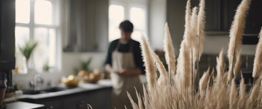 Entdecken Sie das weiße Pampasgras