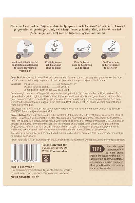 Pokon Bio Gemüsegarten Dünger - - Bakker