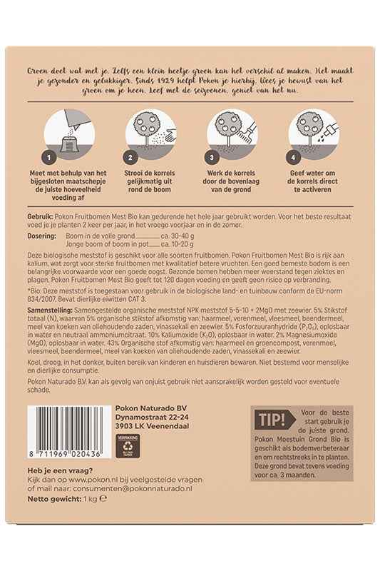 Pokon Bio Obstbaumdünger - - Bakker