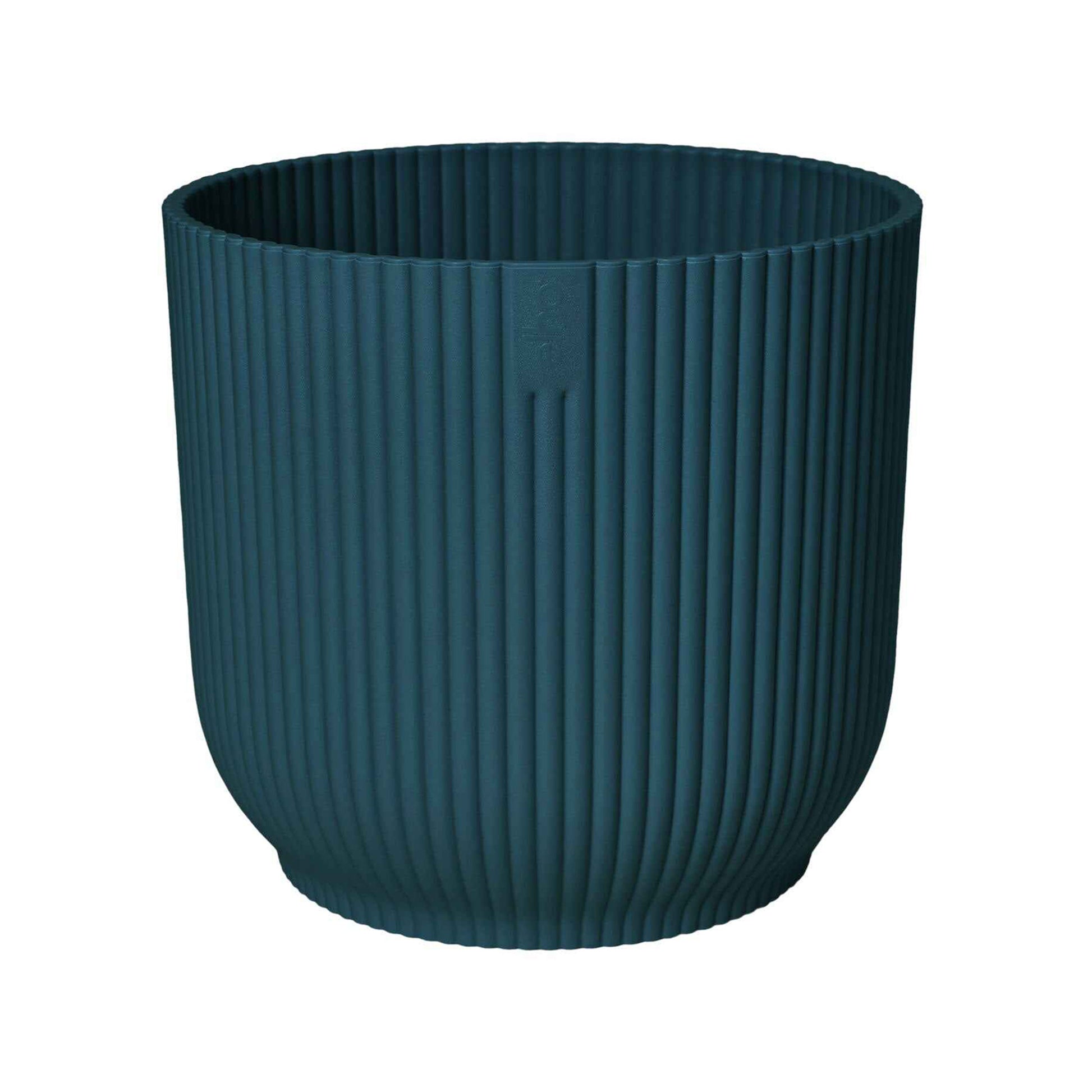  - Elho Blumentopf Vibes Fold rund blau - Innentopf - Pflege und Material