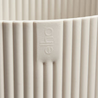 Innenblumentöpfe und Übertopf - Elho Blumentopf Vibes fold rund leinenweiß - 