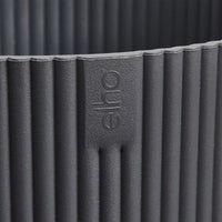 Innenblumentöpfe und Übertopf - Elho Blumentopf Vibes fold rund anthrazit - 