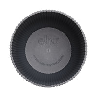  - Elho Blumentopf Vibes fold rund anthrazit - Innenblumentöpfe und Übertopf