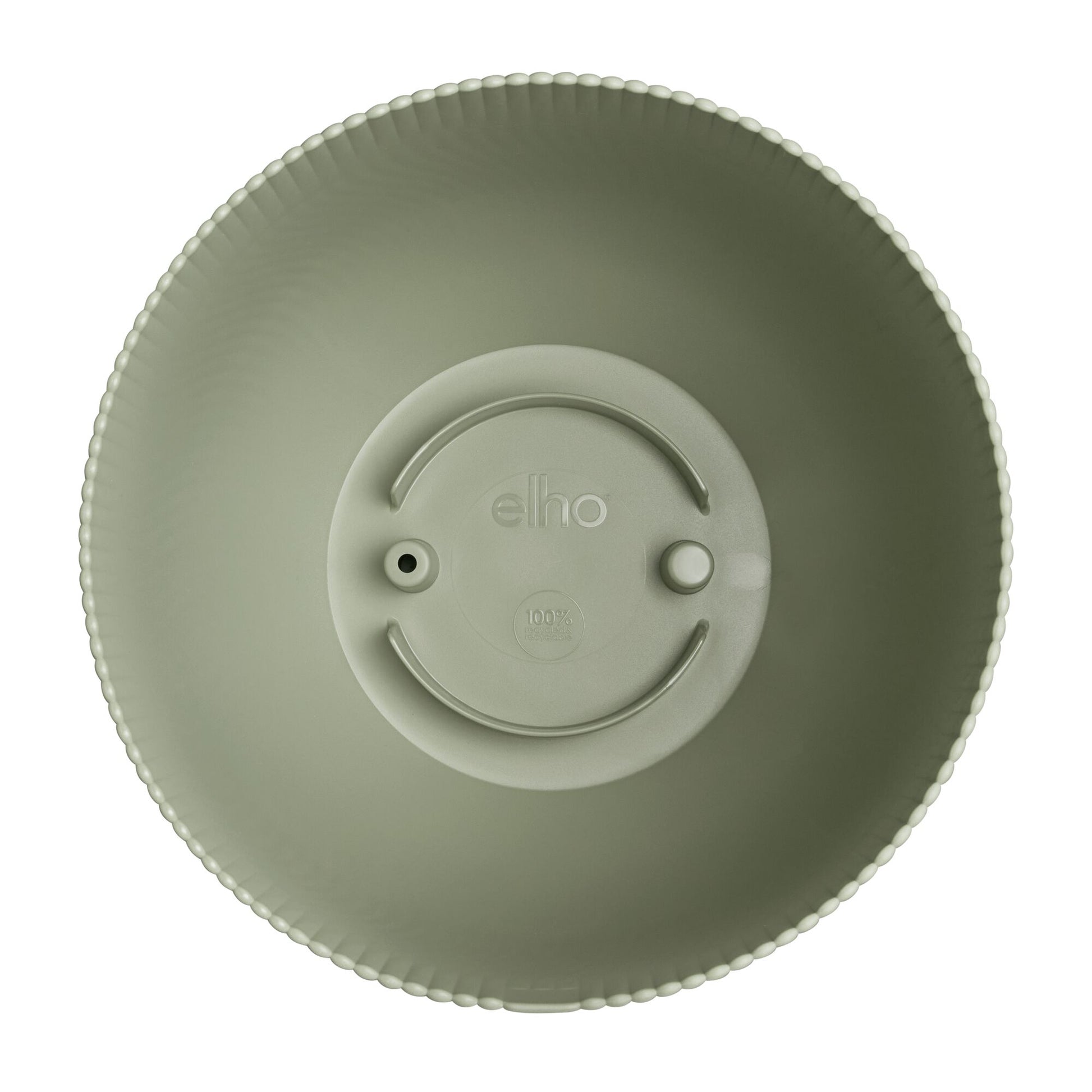 Außenblumentöpfe - Blumentopf Sereh rund  skandinavisches grün - 