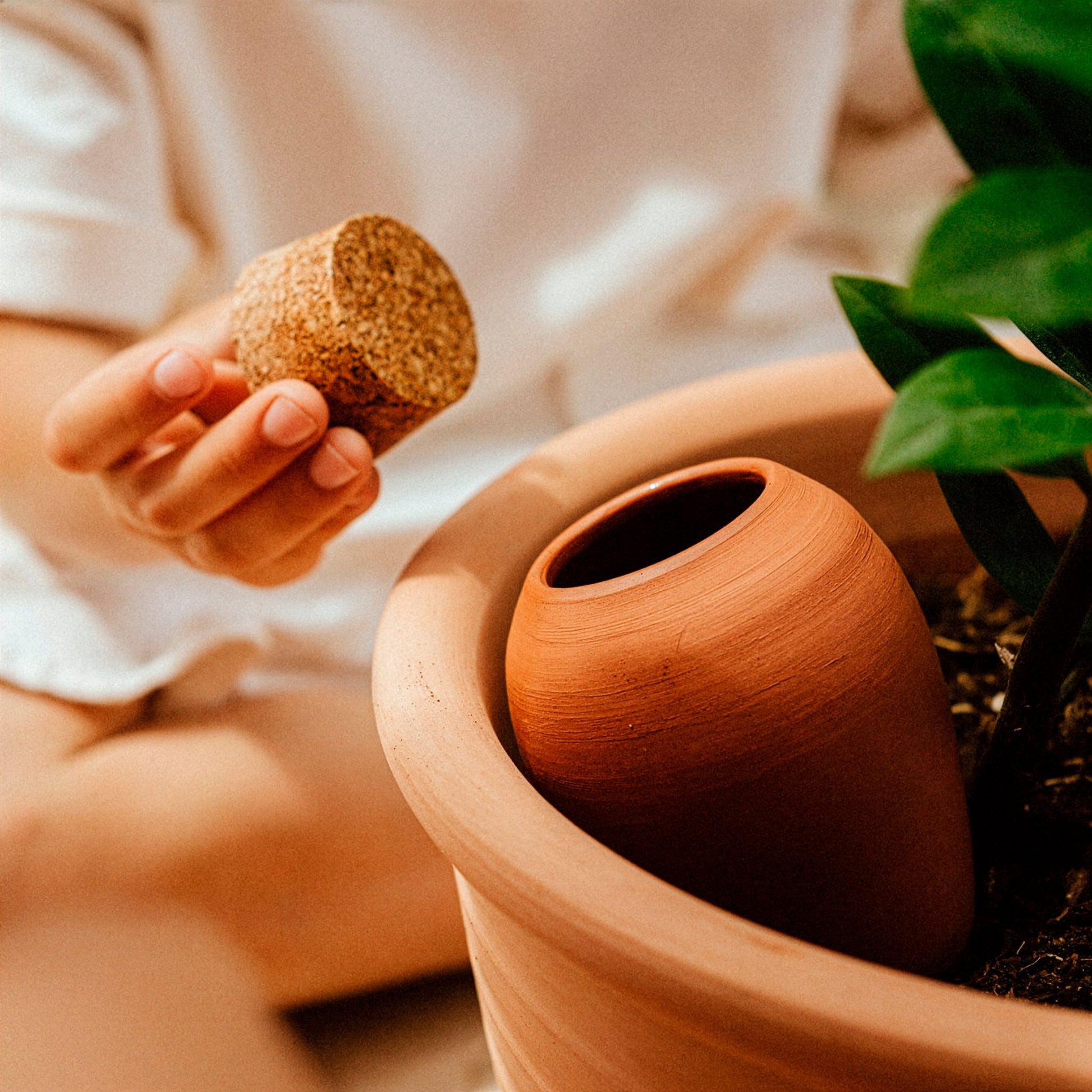  - Olla – Terrakotta - Gartenbewässerung