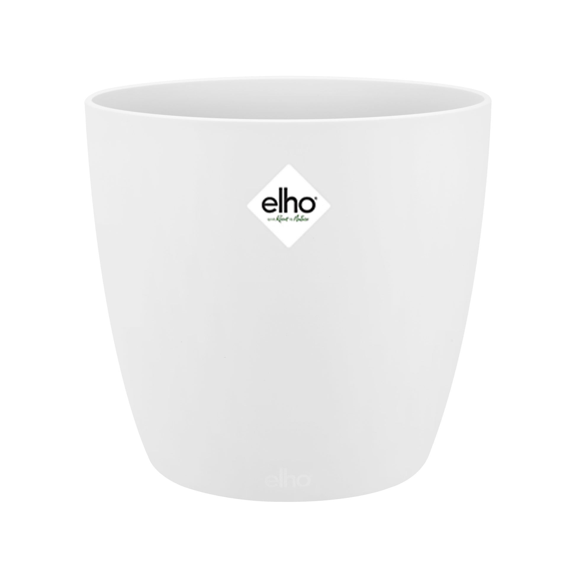 Elho Blumentopf Brussels rund weiß - Bakker