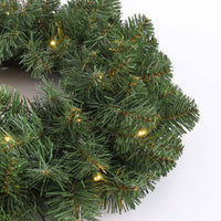 Künstlicher Türkranz Weihnachten 'Norton' inkl. LED-Beleuchtung - Weihnachtskränze