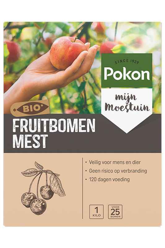 Obstbaumdünger - Biologisch 1 kg - Pokon - Biologische Pflanzennahrung