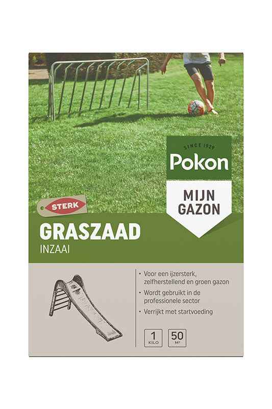 Grassamen RPR zur Aussaat - Pokon - Einen Rasen anlegen
