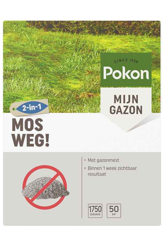 Moosvernichter 1750 g - Pokon - Gras und Rasen