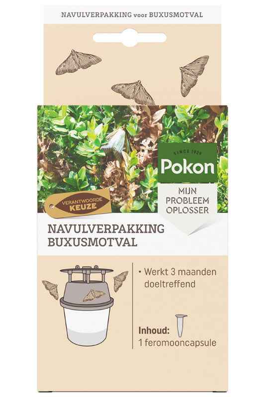 2x Nachfüllpackung für Buchsbaum-Mottenfalle - Pokon - Gartenpflege