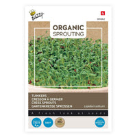 Gartenkresse Lepidium sativum - Biologisch - Kräutersamen - Gemüsegarten
