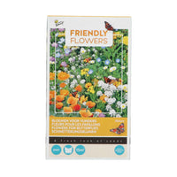 Schmetterlinganziehende Blumen - Friendly Flowers Mischung inkl. Granulat - Blumensamen - Bienen- und schmetterlingsfreundliche Pflanzen