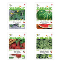 Gemüsegartenpaket 'Bequemes Beet' - Biologisch Gemüsesamen, Obstsamen - Bio-Gemüse