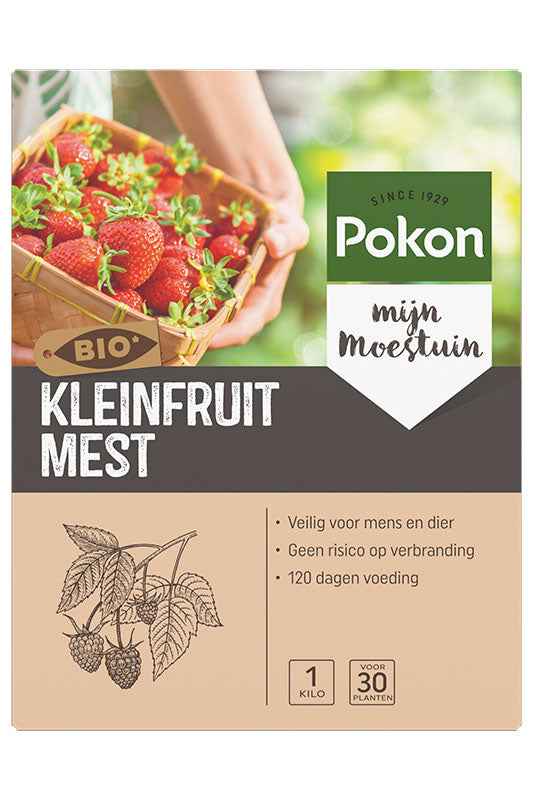 Dünger für Kleinobstpflanzen - Biologisch 1 kg - Pokon - Biologische Pflanzennahrung