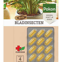 12x Pflanzenkur-Kapseln gegen Blattinsekten - Biologisch - Pokon - Gartenpflanzen Pflege
