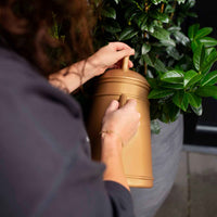 Capi Gießkanne Lungo gold 12 Liter - Gartenpflanzen Pflege