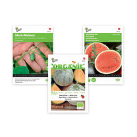 Melonenpaket 'Mächtige Melonen' 21 m² - Obstsamen - Gemüsegarten Pflege