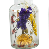 3x Trockenblumen – Mischung in Korkenflasche - Geschenkideen