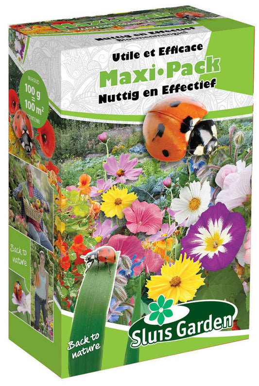 Blumenmischung Nützlicher und Wirksamer Gemüsegarten MaxiPack - 1